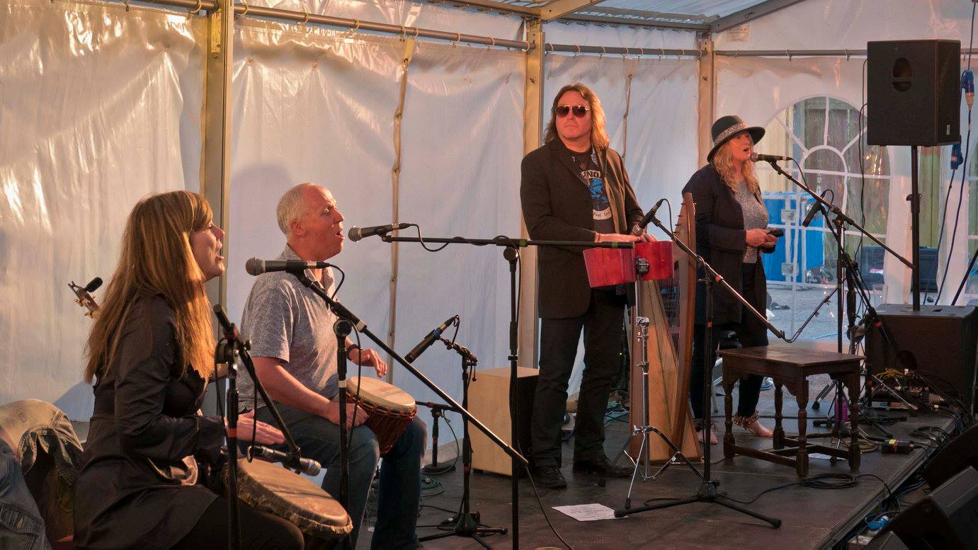 Guesting on drums was Richard Nagy aka Badger